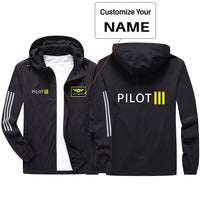 Thumbnail for Pilot & Stripes (3 Lines) Sport & Running Jackets