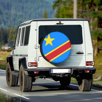 Thumbnail for Democratic Republic of congo Flag Designed Tire Cover Cases