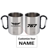 Thumbnail for 767 Flat Text Designed Stainless Steel Outdoors Mugs