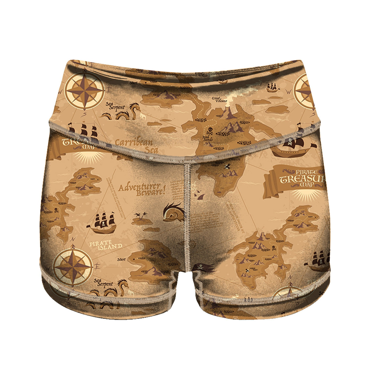 Adventurer Designed Women Yoga Shorts Pants