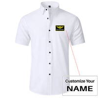 Thumbnail for Custom Name (Special Badge) Design Super Quality Short Sleeve Shirts