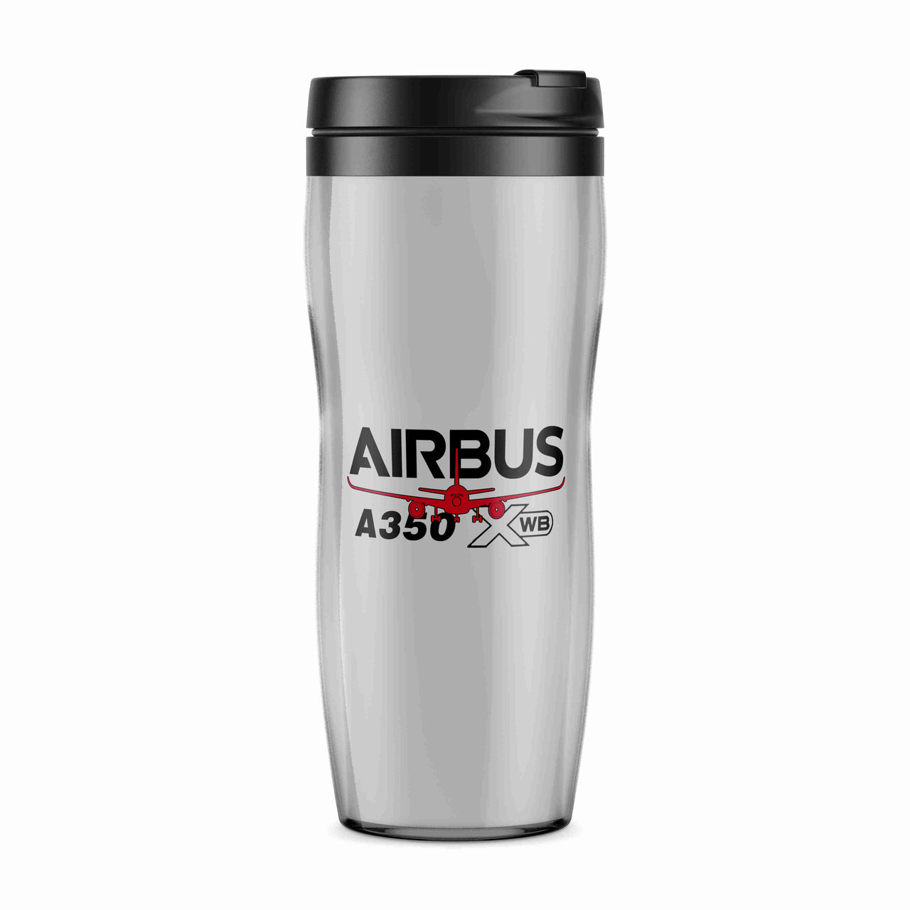 Amazing Airbus A350 XWB Designed Plastic Travel Mugs