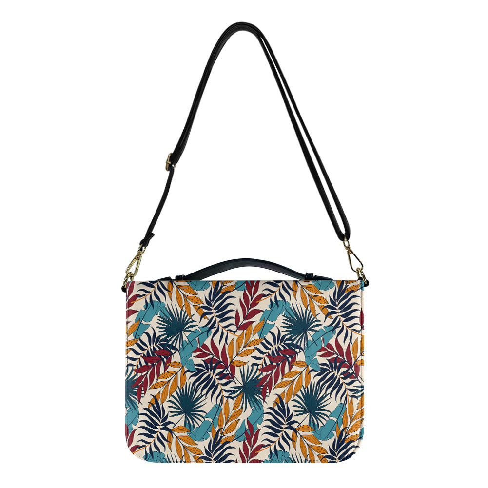 Super Leafs 2 Designed PU Accessories Bags Strap Style