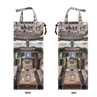 Thumbnail for Boeing 747 Cockpit-Vertical Designed Car Folding Garbage Bags
