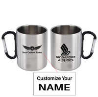 Thumbnail for Singapore Airlines (2) Designed Stainless Steel Outdoors Mugs
