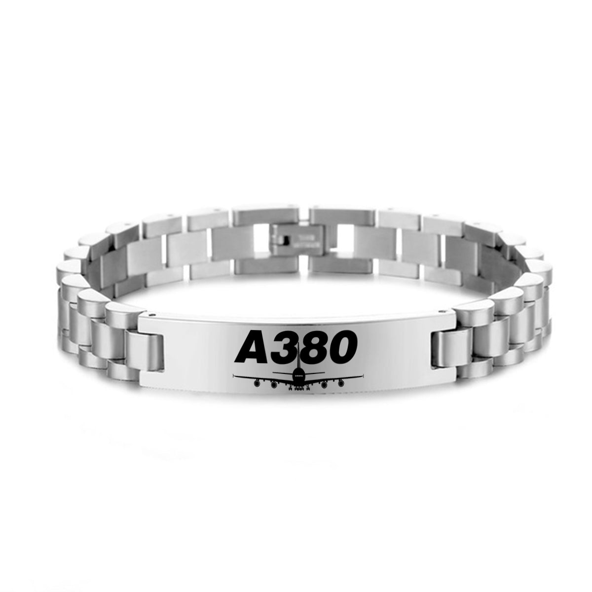 Super Airbus A380 Designed Stainless Steel Chain Bracelets