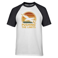 Thumbnail for Pushing The Limits Retro Designed Raglan T-Shirts
