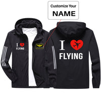 Thumbnail for I Love Flying Sport & Running Jackets
