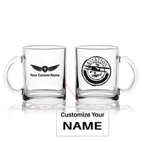 Thumbnail for Aviation Lovers Designed Coffee & Tea Glasses