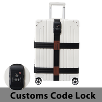 Thumbnail for Check-in Adjustable Explosion-proof Luggage With Password Lock Anti-theft