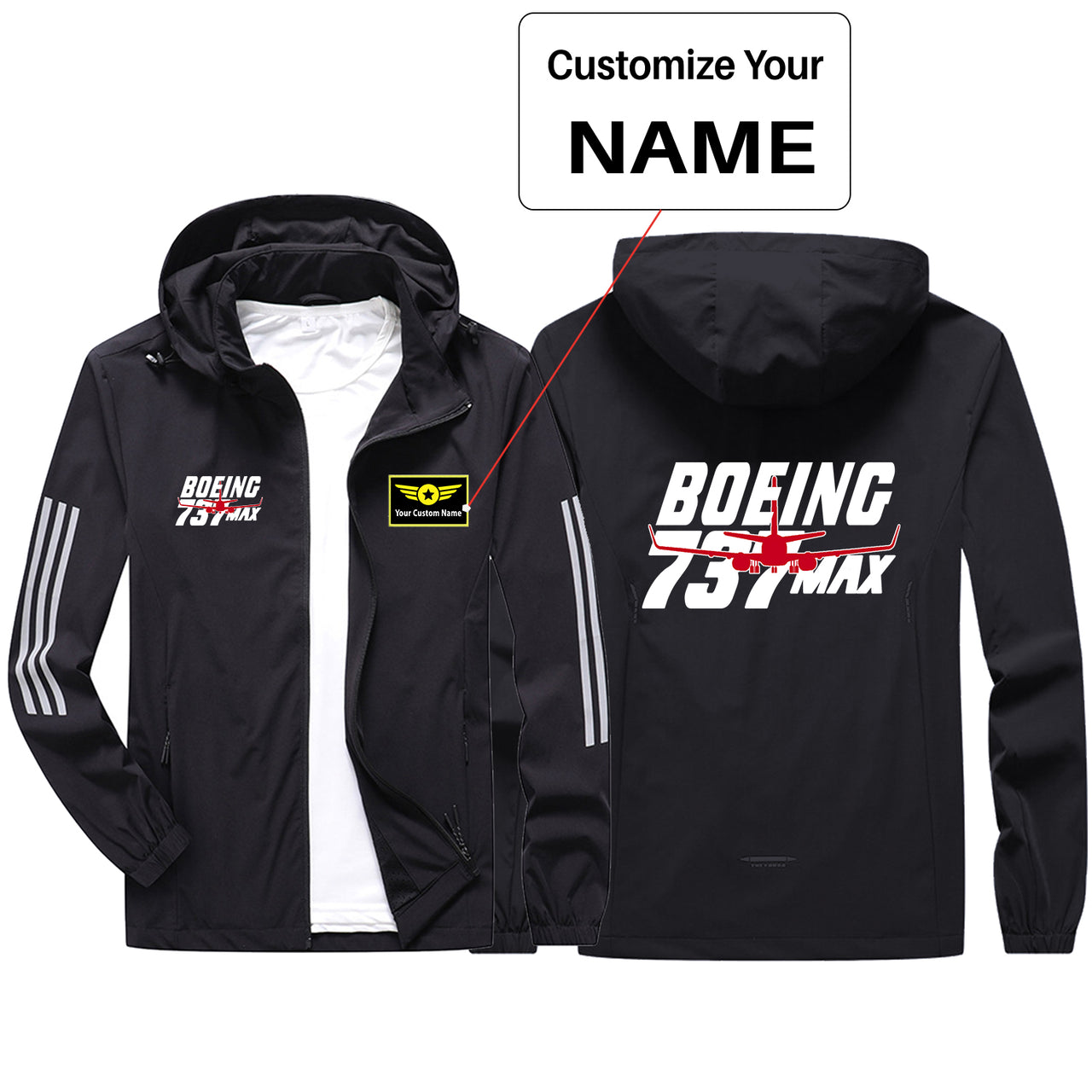 Amazing Boeing 737 Max Sport & Running Jackets