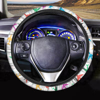 Thumbnail for Cheerful Seamless Airplanes Designed Car Steering Wheel Cover