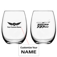 Thumbnail for The Boeing 737Max Designed Water & Drink Glasses