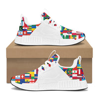 Thumbnail for World Flags Designed Designed Outdoor Sports Tennis Shoes