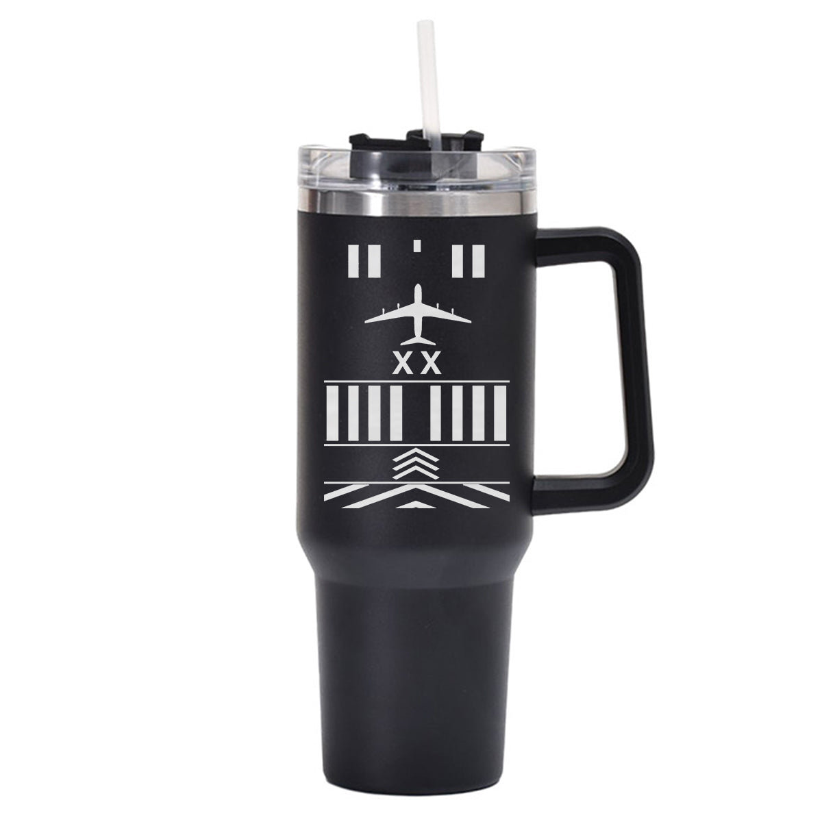 Products Runway (Customizable) Designed 40oz Stainless Steel Car Mug With Holder