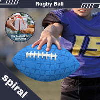 Thumbnail for Blue Seamless Airplanes Designed Rugby