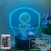Thumbnail for Basketball Hoop 3D Designed Night Lamp