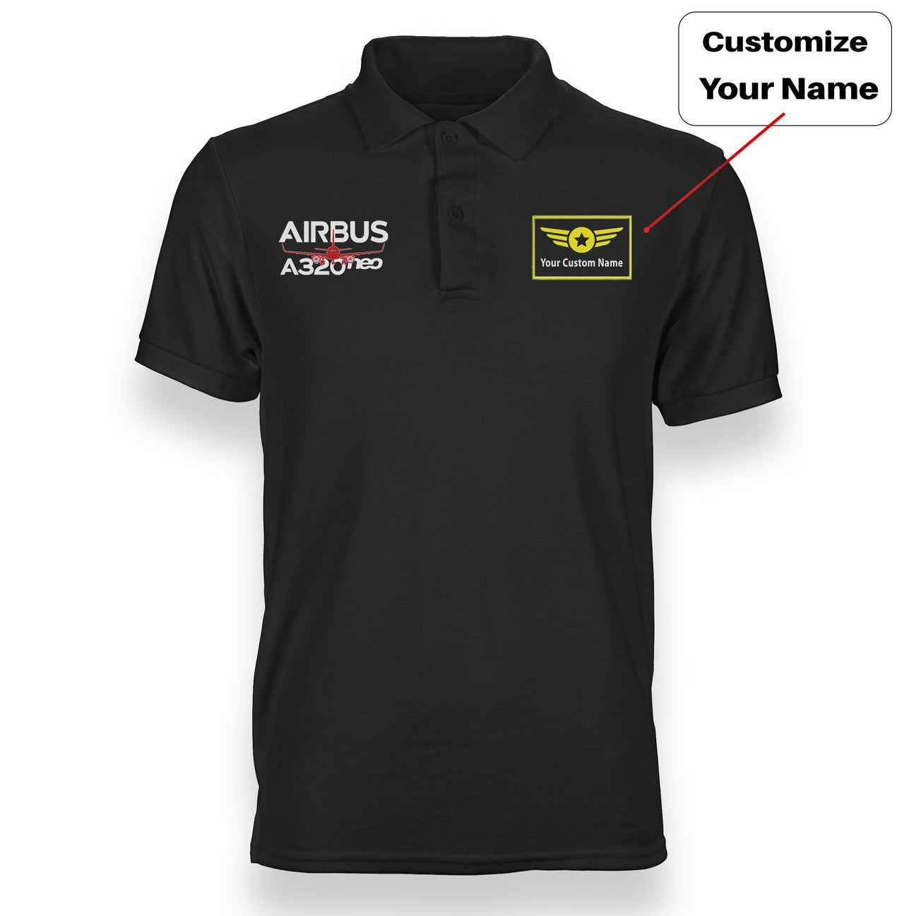 Amazing Airbus A320neo Designed "WOMEN" Polo T-Shirts