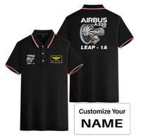 Thumbnail for Airbus A320neo & Leap 1A Designed Stylish Polo T-Shirts (Double-Side)