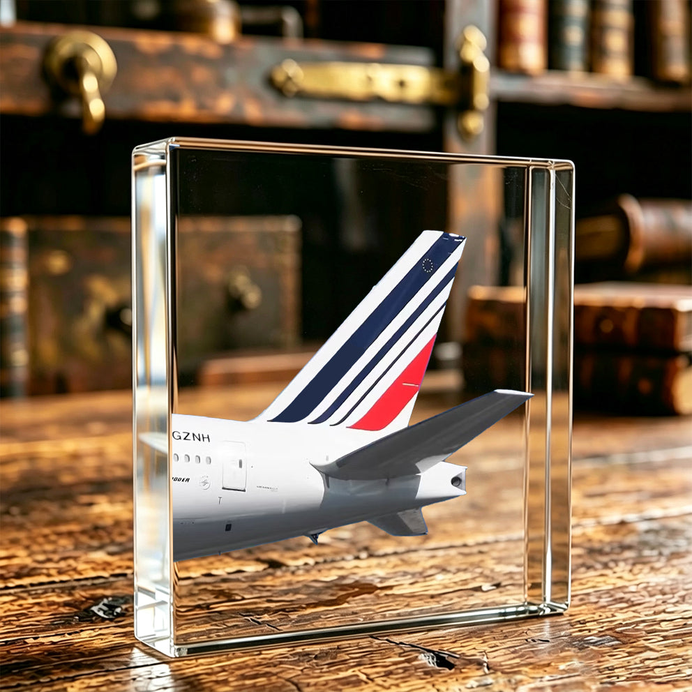 Air France Tail Logo Crystal Ornament