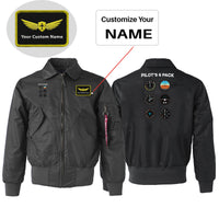 Thumbnail for Pilot's 6 Pack Designed Embroidered Patch Attachable Jackets