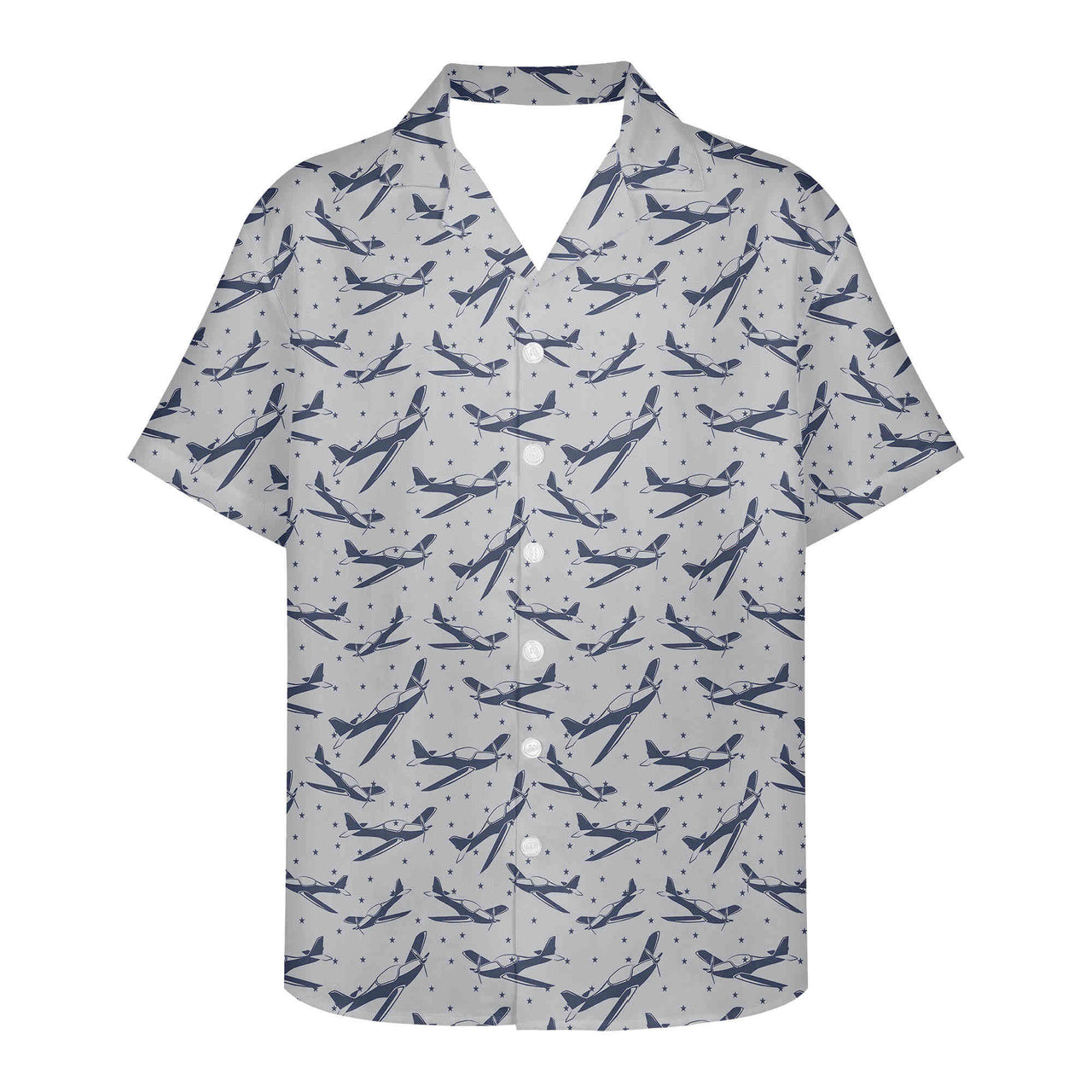 Propellers & Stars Designed 3D Hawaiian Shirts