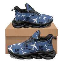 Thumbnail for Fly Be Free Blue Designed Sports Running Jogging Shoes