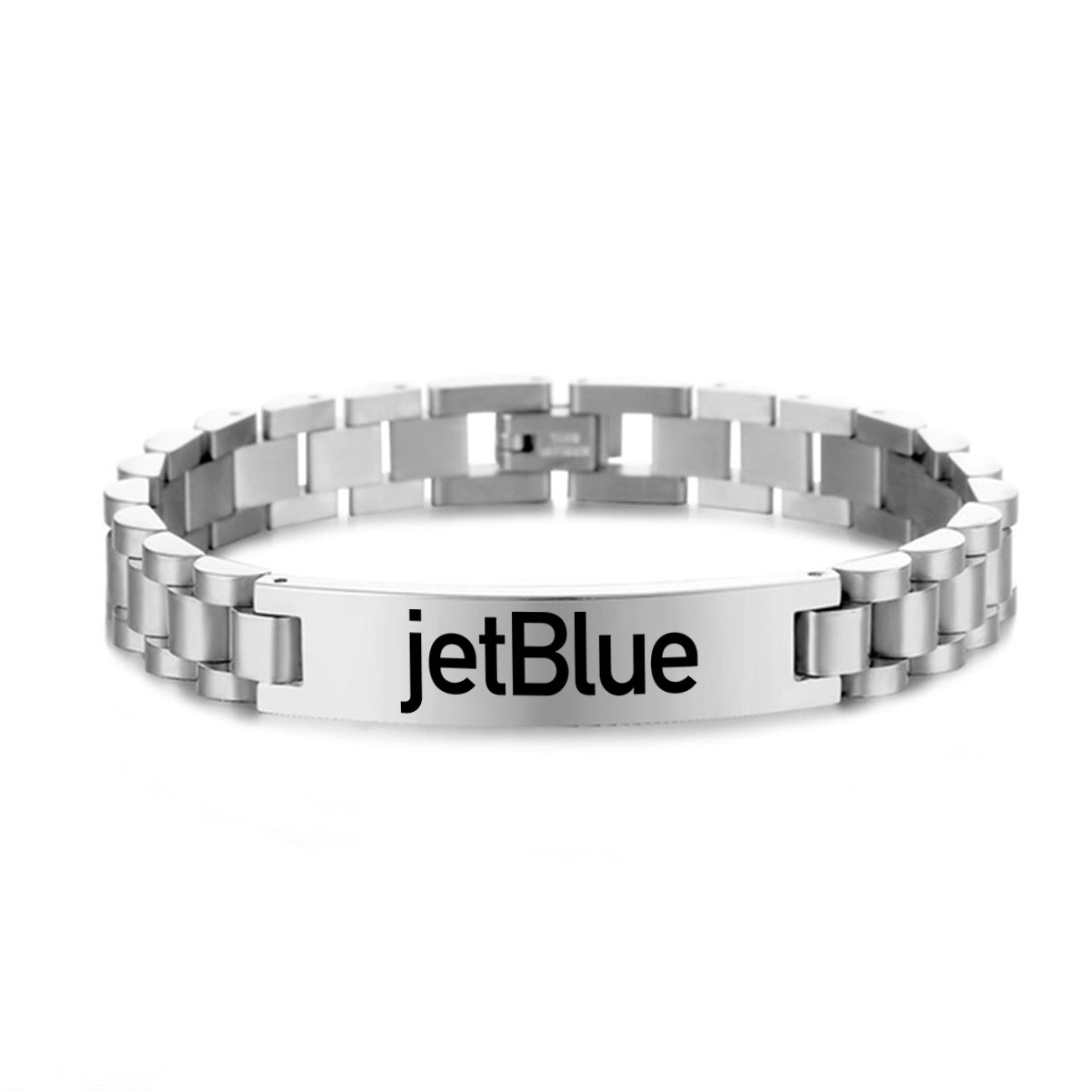 jetBlue Airways Airlines Designed Stainless Steel Chain Bracelets