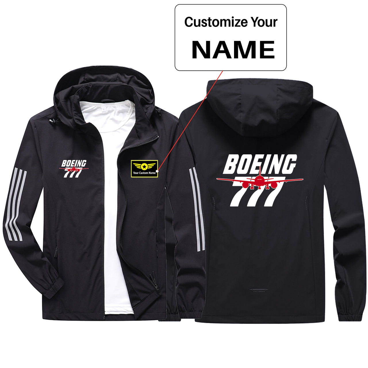 Amazing Boeing 777 Sport & Running Jackets