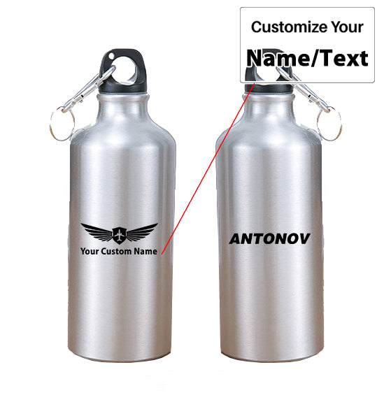 Antonov & Text Designed Thermoses