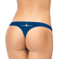 Thumbnail for Airbus A380 Silhouette Designed Women T-back & Thongs