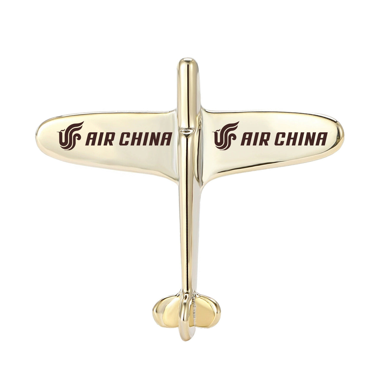Air China Airlines Designed Airplane Shape Brooches