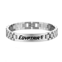 Thumbnail for Egyptair Airlines Designed Stainless Steel Chain Bracelets
