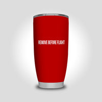 Thumbnail for Remove Before Flight 2 Designed Tumbler Travel Mugs