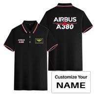 Thumbnail for Amazing Airbus A380 Designed Stylish Polo T-Shirts (Double-Side)