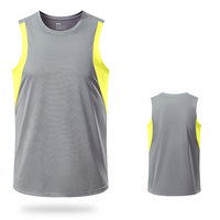 Thumbnail for NO Designed Sleveless Quick Dry Sports Tank Tops