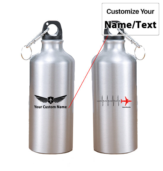 Aviation Heartbeats Designed Thermoses