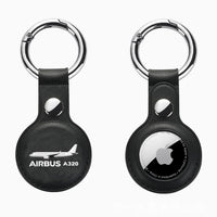Thumbnail for The Airbus A320 Design Airtags Leather Cases