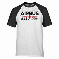 Thumbnail for Amazing Airbus A350 XWB Designed Raglan T-Shirts