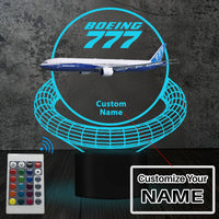 Thumbnail for Boeing 777 Designed 3D Lamp