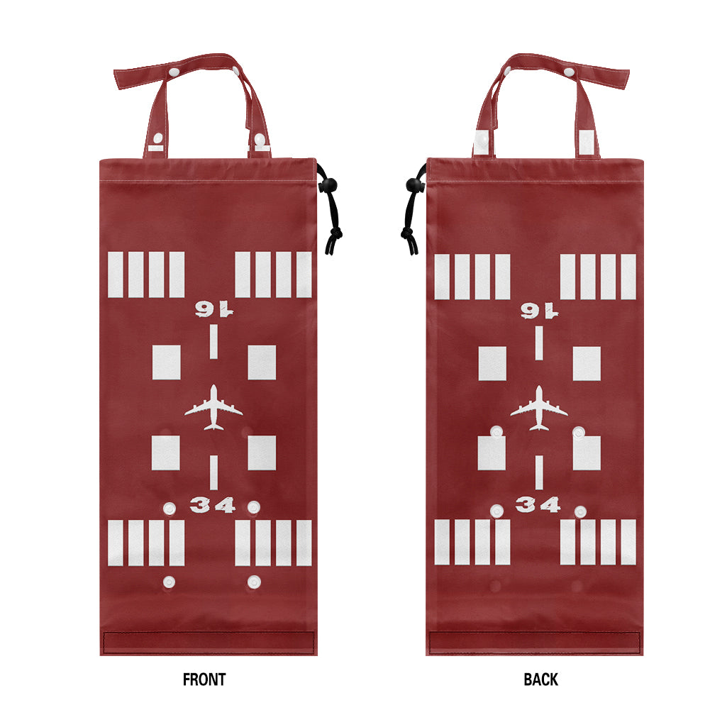 Special Runway-Red Designed Car Folding Garbage Bags