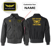 Thumbnail for Don't Disturb I'm Flying Designed Embroidered Patch Attachable Jackets