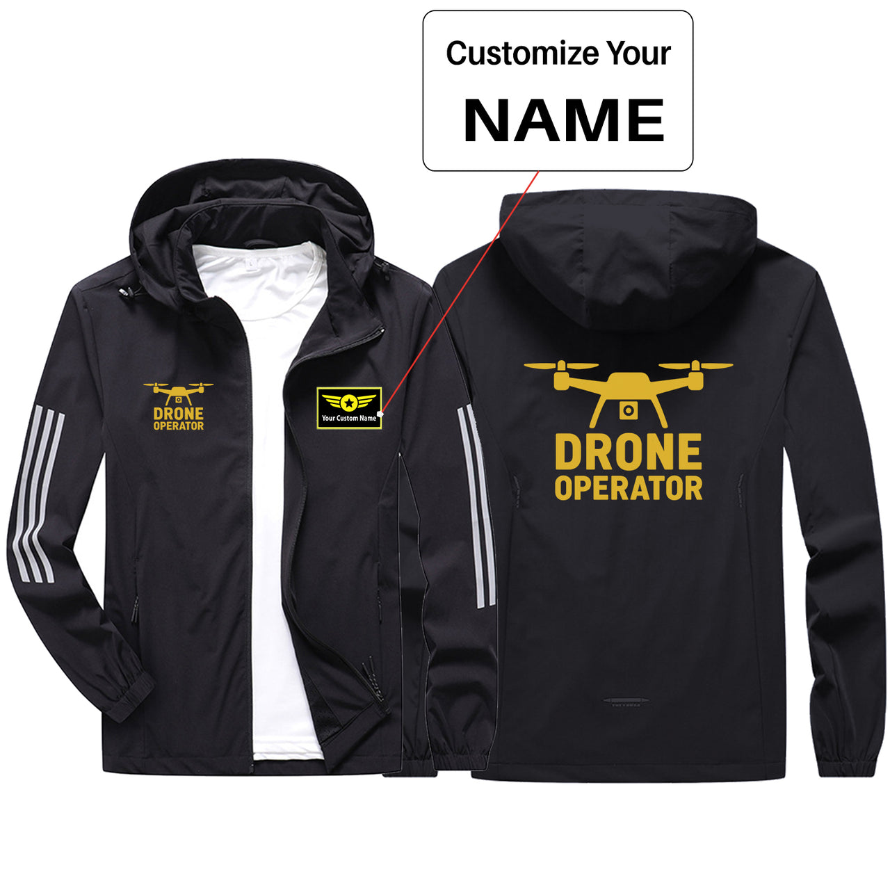 Drone Operator Design Sport & Running Jackets
