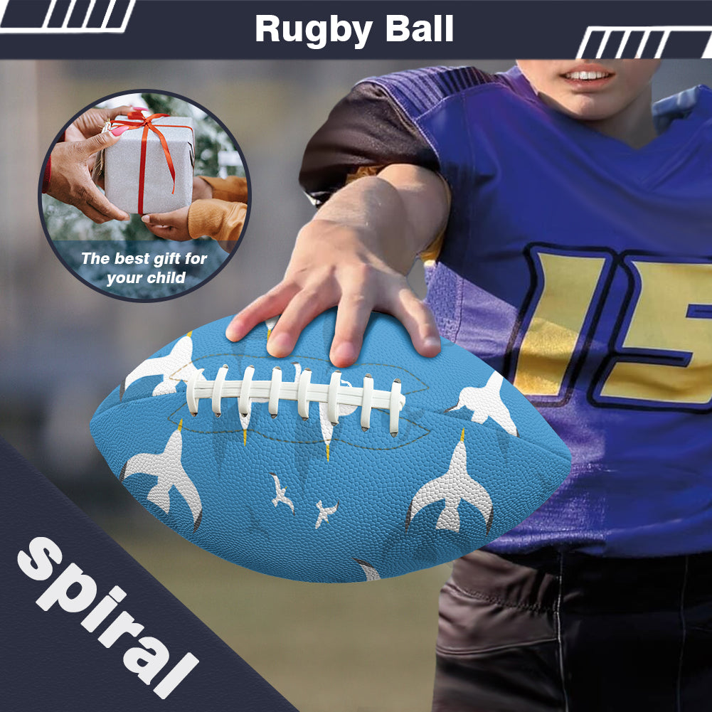 Seamless Seagulls Designed Rugby
