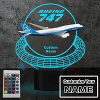 Thumbnail for Boeing 747 Designed 3D Lamp