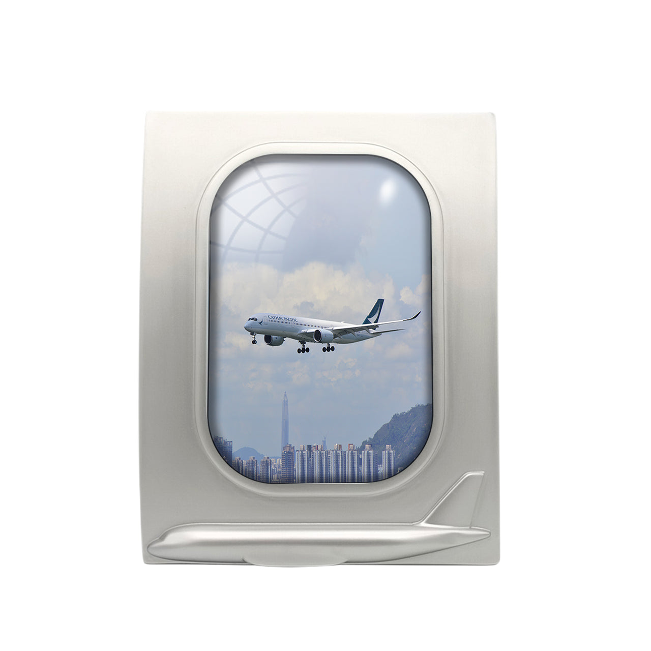 Cathay Pacific Airbus A350 Designed Airplane Window Photo Frame