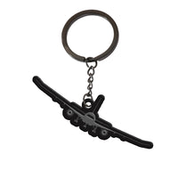 Thumbnail for Boeing 787 Silhouette Designed Hollow Key Chains