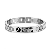 Thumbnail for Turkish Airlines Designed Stainless Steel Chain Bracelets