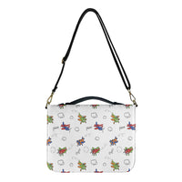 Thumbnail for Colorful Cartoon Planes 2 Designed PU Accessories Bags Strap Style