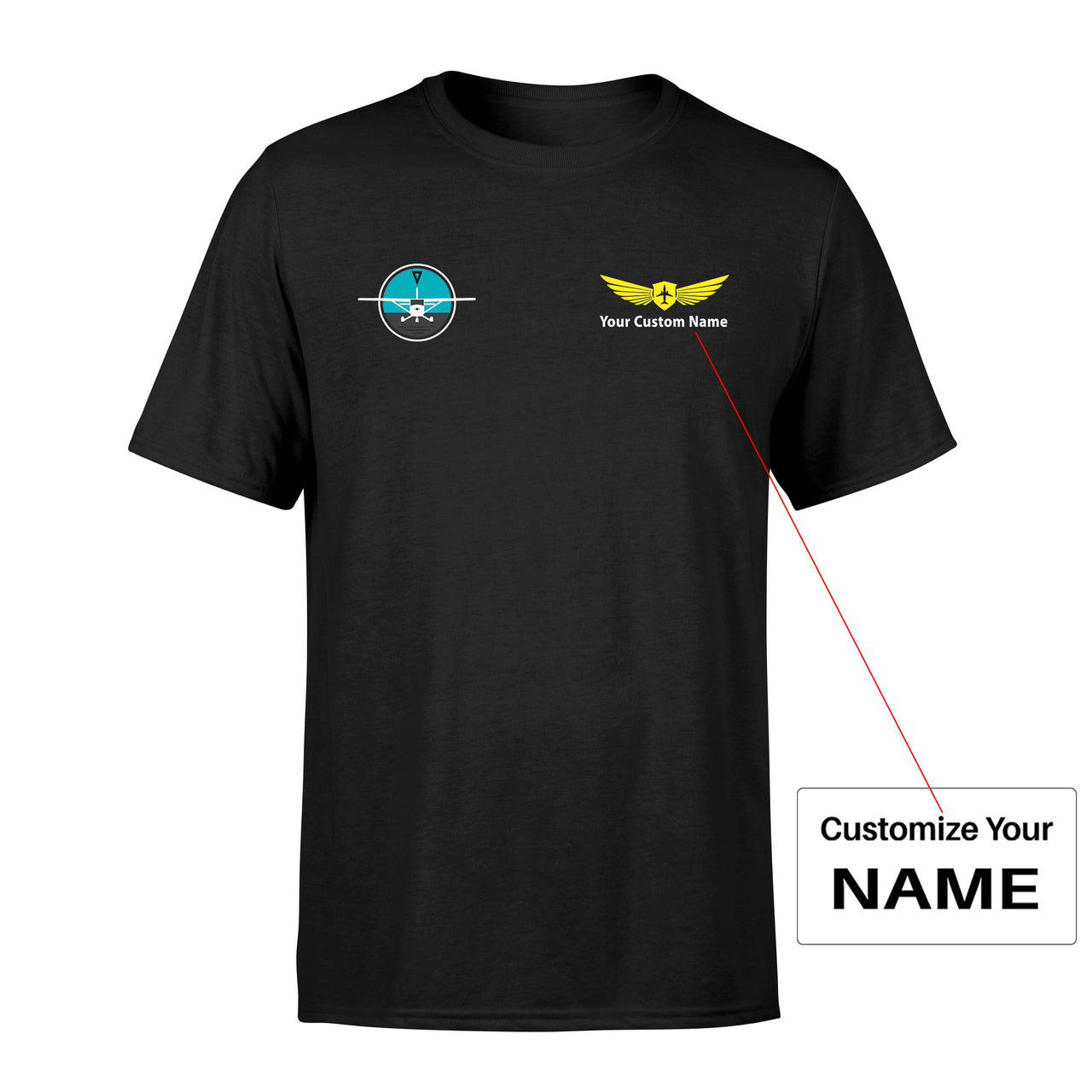 Cessna & Gyro Designed Men T-Shirt
